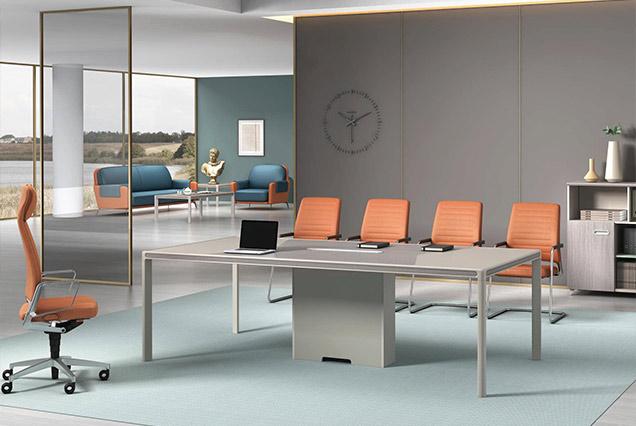 簡約現(xiàn)代會(huì)議(yì)桌-14