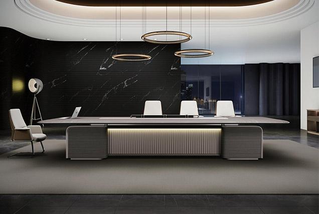 簡約現(xiàn)代會(huì)議(yì)桌-23