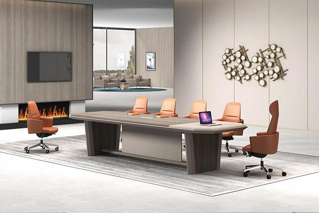 簡約現(xiàn)代會(huì)議(yì)桌-11