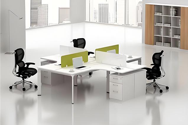 簡約現(xiàn)代職員(yuán)桌-19