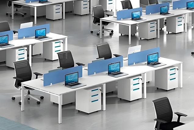 簡約現(xiàn)代職員(yuán)桌-8