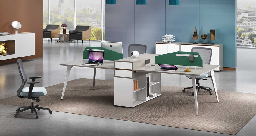 簡約現(xiàn)代職員(yuán)桌-4